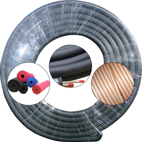 10 フィート 1/4' x 3/8' ミニ スプリット ライン セット