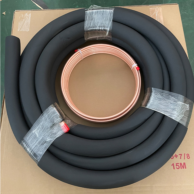 1/4" x 1/2" Insulated Copper Pipe for Split AC