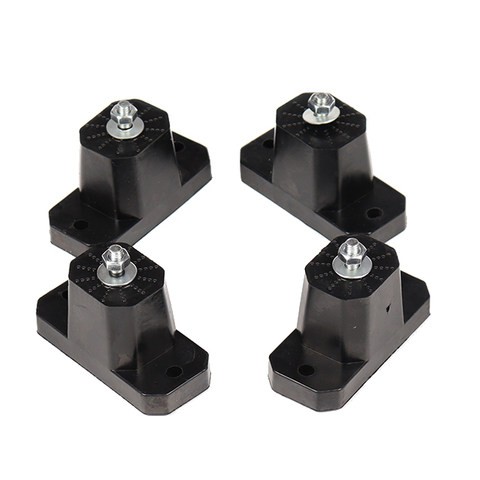 Support de montage de climatiseur Anti-Vibration, supports de coussinets r&eacute;sistants aux chocs pour l'ext&eacute;rieur