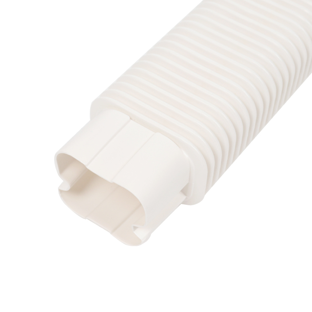 Decorative PVC Line Set Cover Kit for Heat Pumps