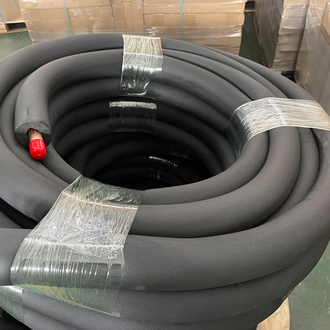 Изолированная медная труба 1/4 дюйма x 3/8 дюйма x 100 футов для разделенного переменного тока