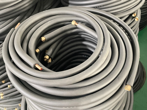 25 ft 1/4 & 3/8 inch Insulated Copper Aluminum Pipes 