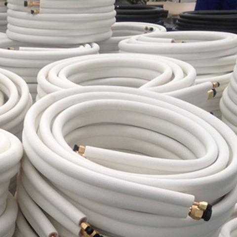 25 fot 1/2' x 3/4' isolert kobberr&oslash;r