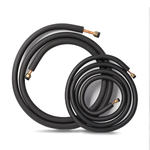 50 Ft 1/4' X 3/8' isolert kobberr&oslash;r