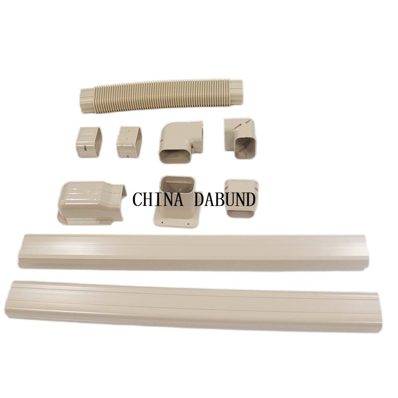 Kustom Beige PVC Setel Set Cover AC Line Line Set Line Set Pipe Cover