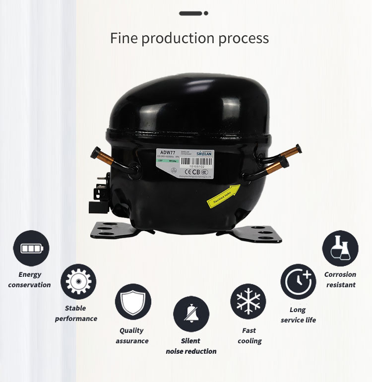 Refrigerator Compressor(CMA042LHEG) R134A&R600A Dabund Pipe